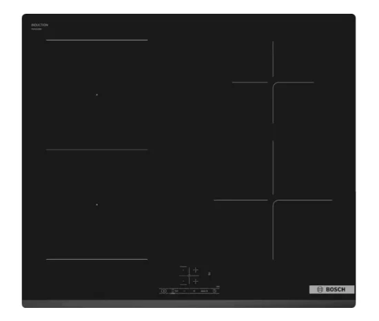 Bosch PWP63KBB6E Series 4 Induction hob 60 cm Black, surface mount without frame + MMB6141B Blender Vita Power Serie | 4 1200 W Black - Image 2