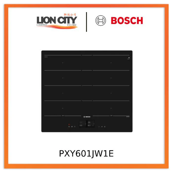 Bosch PXY601JW1E Series 8 Induction hob 60 cm Black