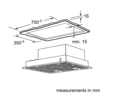 Bosch DHL755BL Series 4 canopy cooker hood 75 cm Silver metallic - Image 4
