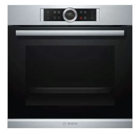 Bosch HBG633BS1B Series 8 Built-in oven 60 x 60 cm Stainless steel + SMU4HCS48E Series 4 Built-under dishwasher 60 cm Stainless steel - Image 2