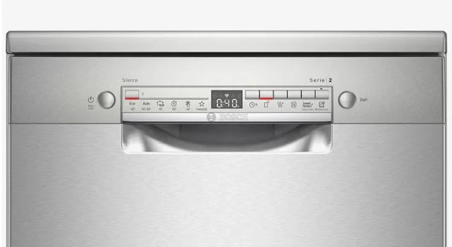 Bosch SMS2HAI12E Free-standing dishwasher 60 cm Silver Inox - Image 3