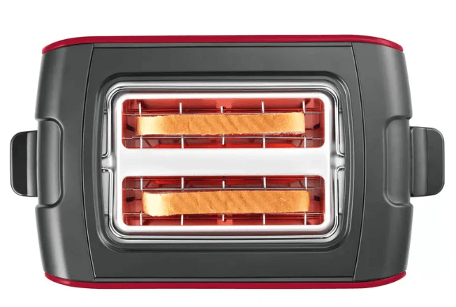 Bosch TAT6A114 Compact toaster ComfortLine Red - Image 3