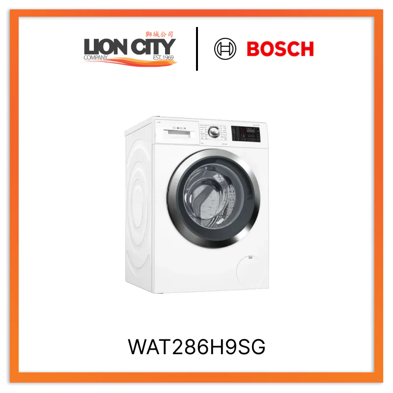 Bosch WAT286H9SG 9Kg Series 6 Front Load Washer