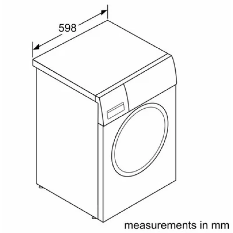Bosch WAT286H9SG 9Kg Series 6 Front Load Washer - Image 4