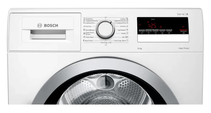 Bosch WTR85V00SG 8kg Condenser Dryer with Heat Pump - Image 4