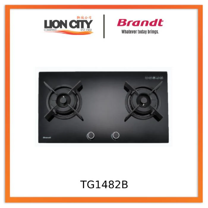 Brandt TG1482B 2 Burners Gas Hob