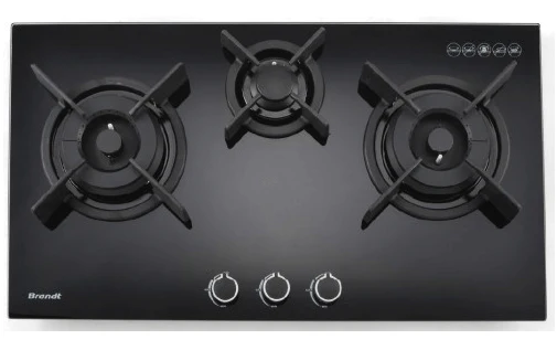 Brandt TG1483B 80cm 3 Burner Built-in Gas Hob - Image 2