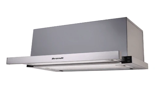 Brandt AT1490X 90cm Stainless Steel Telescopic Hood - Image 2