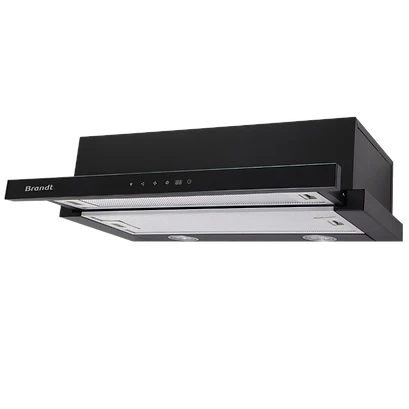 Brandt AT2490BE 90cm Telescopic Hood 850m³/h Electronic Touch Control