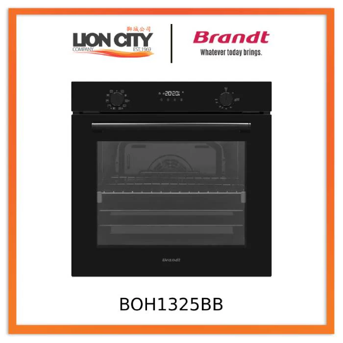Brandt BOH1325BB 60cm Built-in Hydrolyse Oven