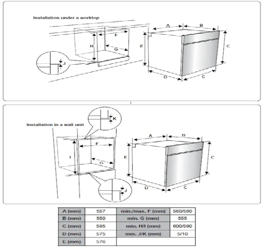 Brandt BOH1325BB 60cm Built-in Hydrolyse Oven - Image 3
