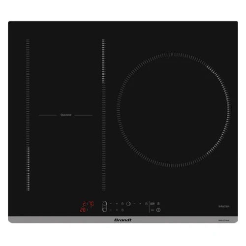 Brandt BPI163DUB 60CM 3-Zone Induction Hob - Image 2
