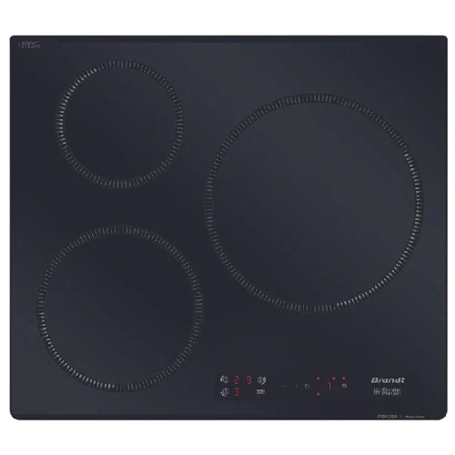 Brandt BPI2638UB 60CM 3-Zone Induction Hob - Image 2