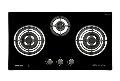 Brandt TG9905BBL 3 Burner Gas Hob - Image 2