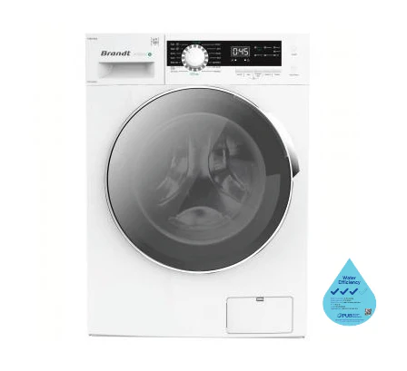 Brandt WFB124QWA Front Load Washing Machine - White - Image 2
