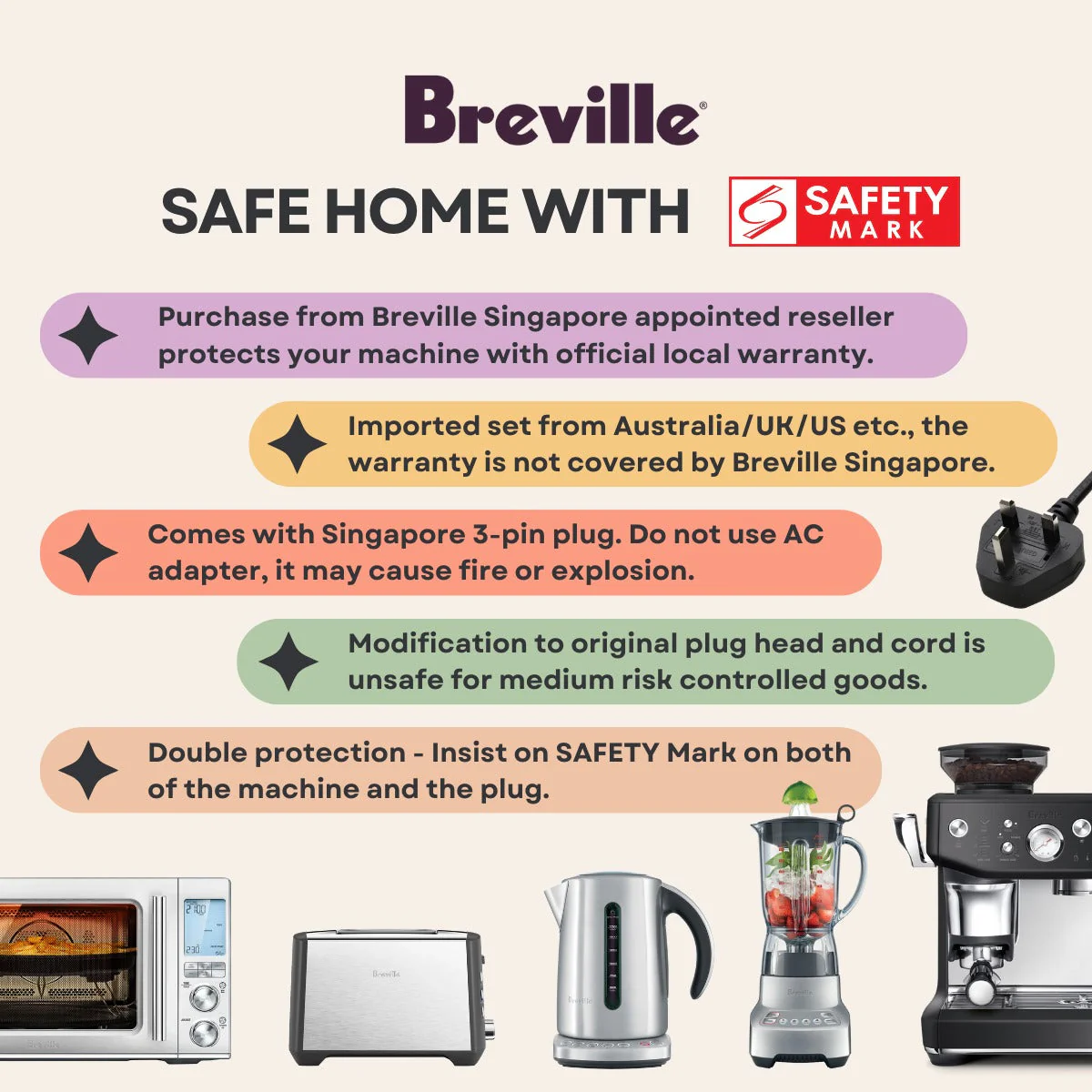 Breville Bambino Plus BES500 Espresso Coffee Machine 1.9L ThermoJet - Image 4