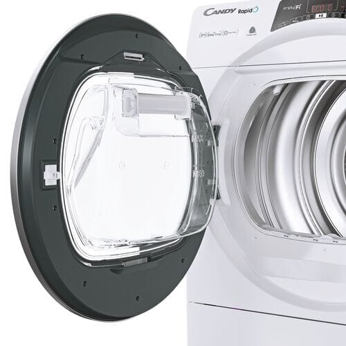 Candy ROE H9A3TSEX-S 9kg Rapido Heat Pump Dryer - Image 6