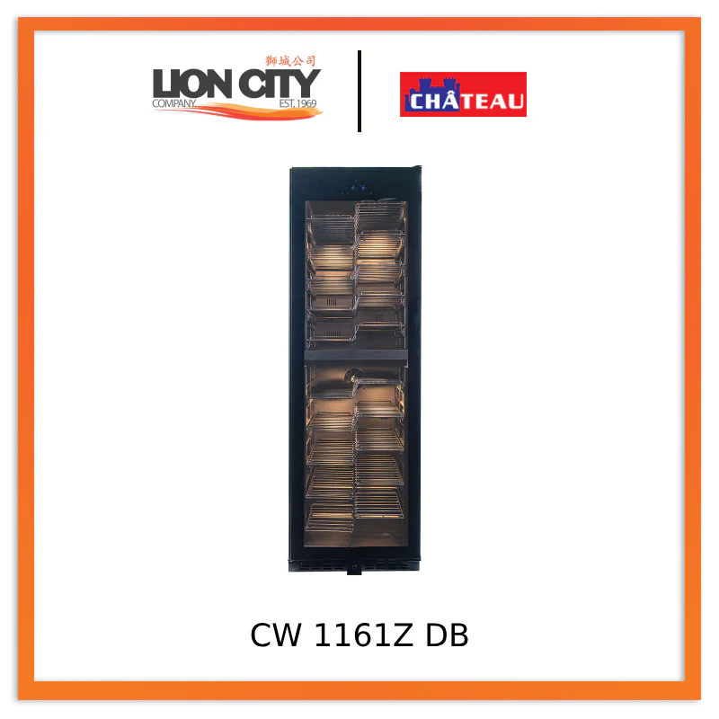Chateau CW 1161Z DB 116 Bottles Wine Cooler CW1161ZDB