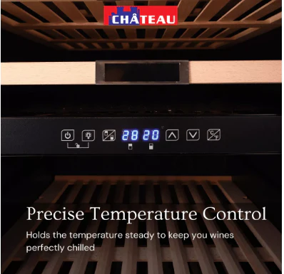 Chateau CW 1700ED AT 171 Bottles Wine Cooler - Image 4