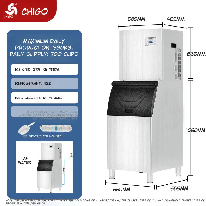 Chigo Commercial Automatic Square Ice Maker Machine for Coffee Tea Shops "Contact for Price" - Image 32