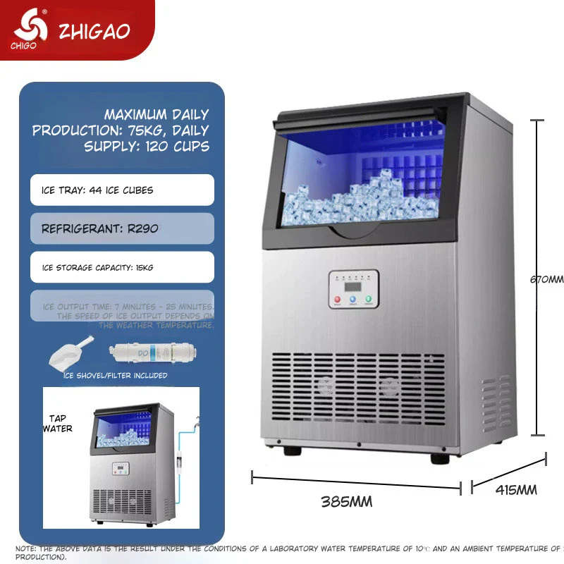 Chigo Commercial Automatic Square Ice Maker Machine for Coffee Tea Shops "Contact for Price" - Image 57
