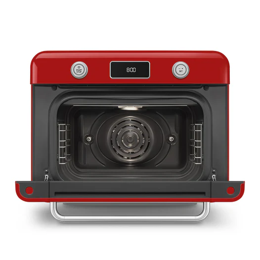 COF01RDUK 10-in-1 Multifunction Countertop Combi Steam Oven in Red - Image 3