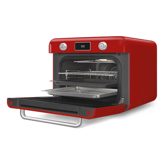 COF01RDUK 10-in-1 Multifunction Countertop Combi Steam Oven in Red - Image 5