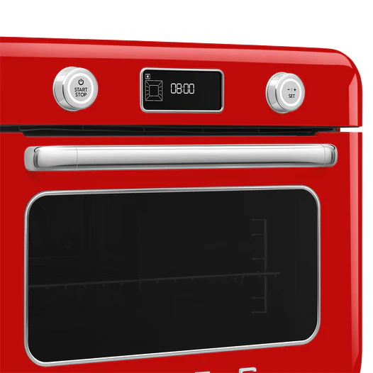 COF01RDUK 10-in-1 Multifunction Countertop Combi Steam Oven in Red - Image 6