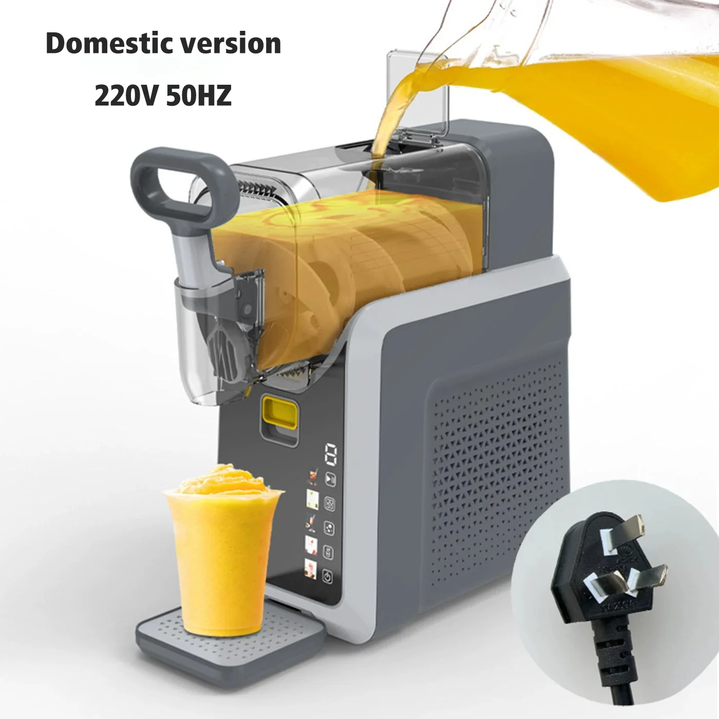 Commercial Automatic Snow Melting Machine Smoothie Slush Maker High Efficiency Cooling System - Image 4