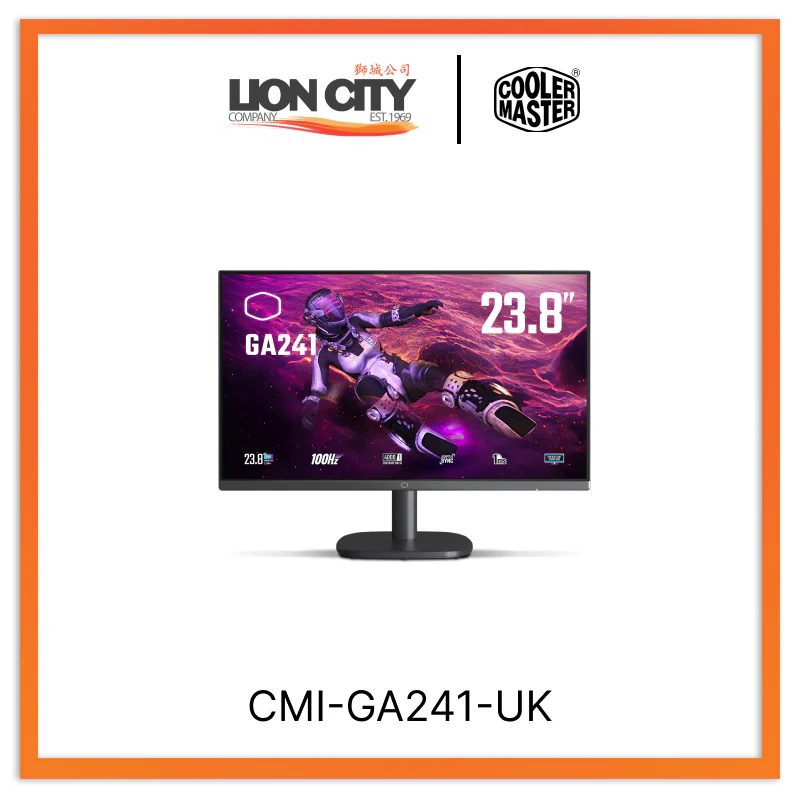 Cooler Master CMI-GA241-UK CM GA241 FHD 100Z Gaming Monitor