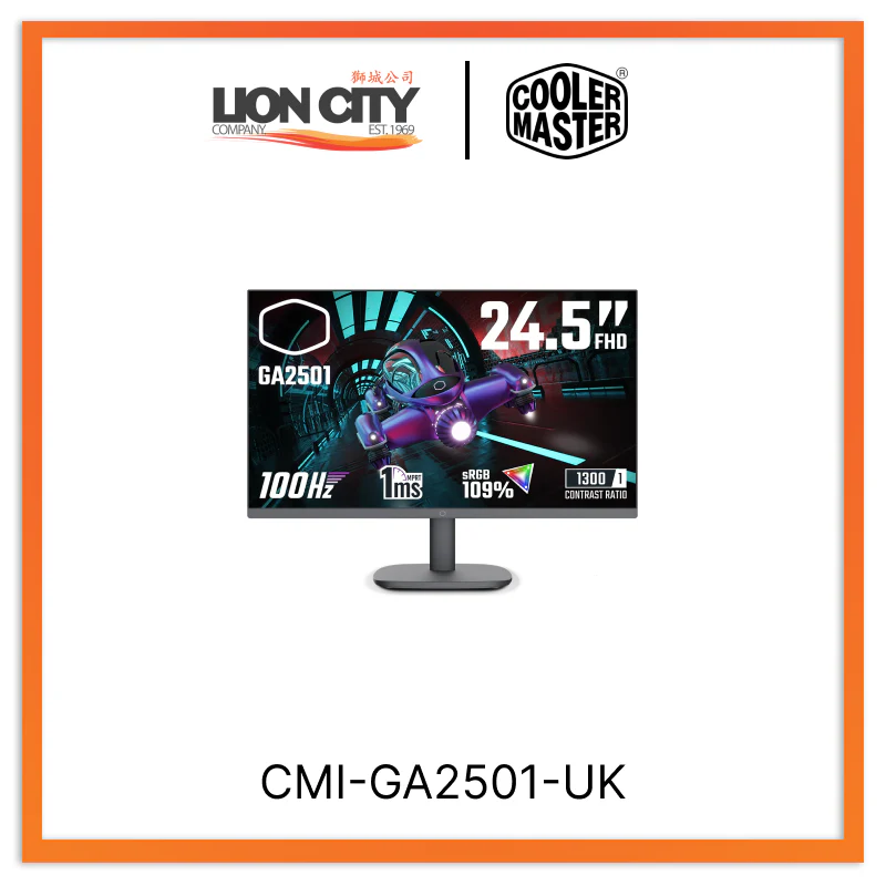 Cooler Master CMI-GA2501-UK FHD 100Hz Ips Gaming Monitor
