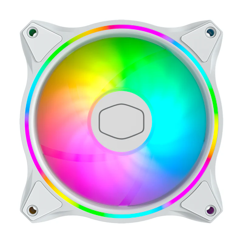 Cooler Master MFL-B2DW-18NPA-R1 CM Masterfan MF120 Halo ARGB Fan - White (2Y) - Image 3