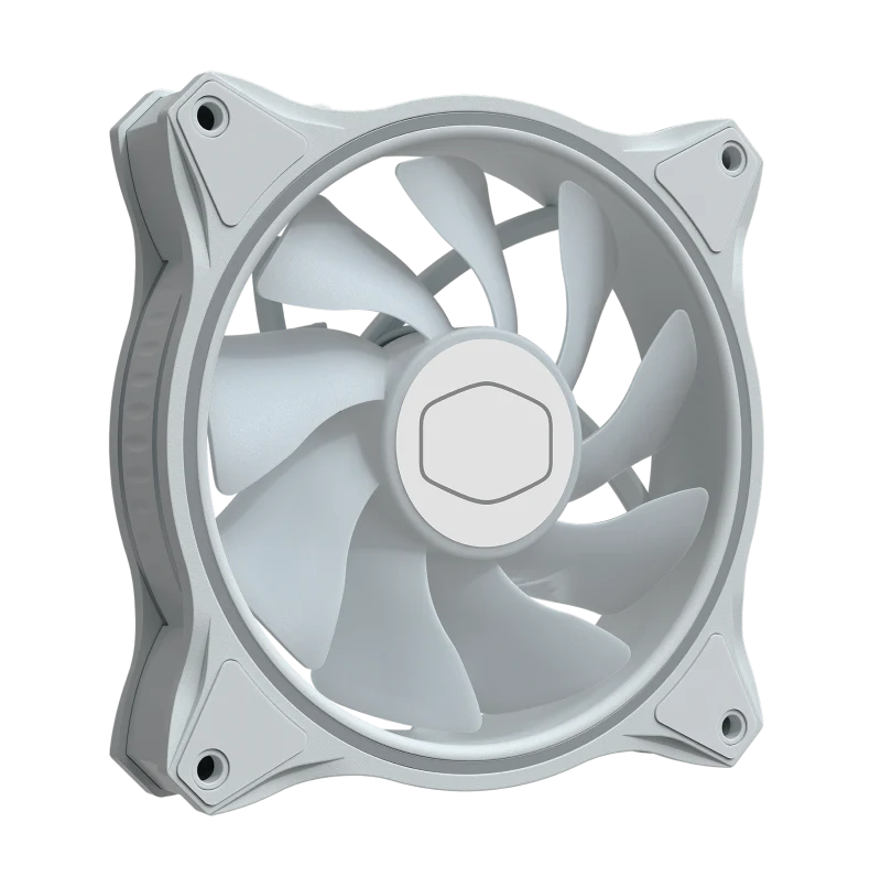 Cooler Master MFL-B2DW-18NPA-R1 CM Masterfan MF120 Halo ARGB Fan - White (2Y) - Image 4