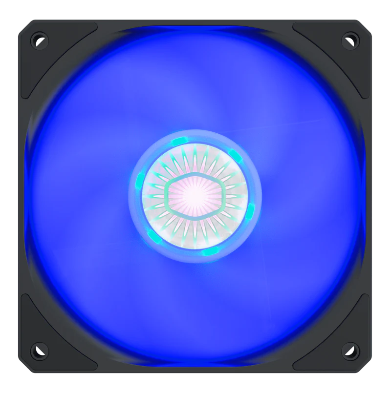 Cooler Master MFX-B2DN-18NPB-R1 CM SICKLEFLOW 120 PWM BLUE FAN (2Y) - Image 4