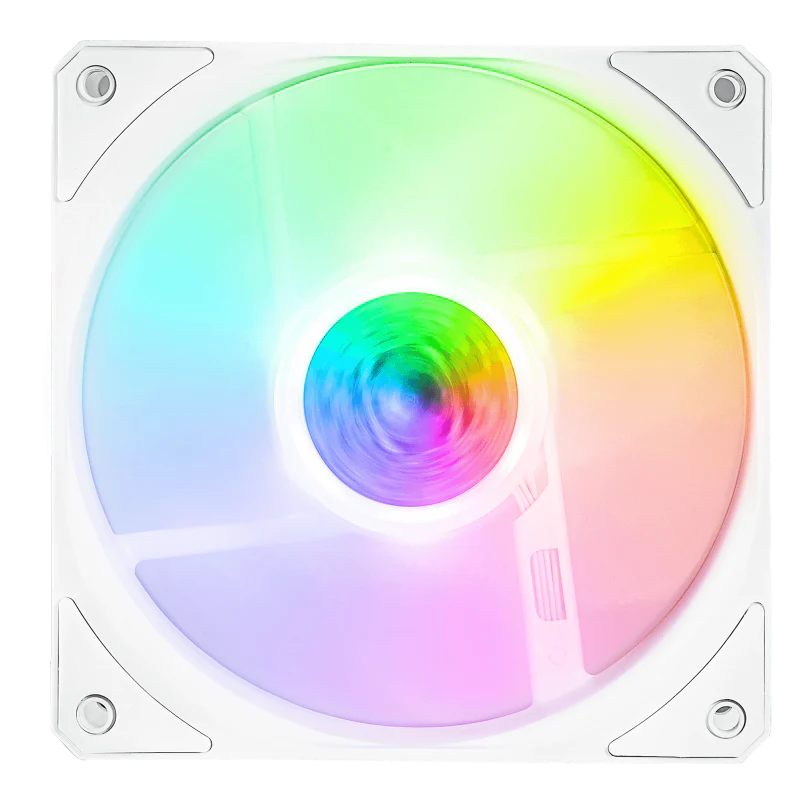 Cooler Master MFX-B2DW-18NPA-R1 CM SICKLEFLOW 120 PWM ARGB FAN - WHITE (2Y) - Image 4