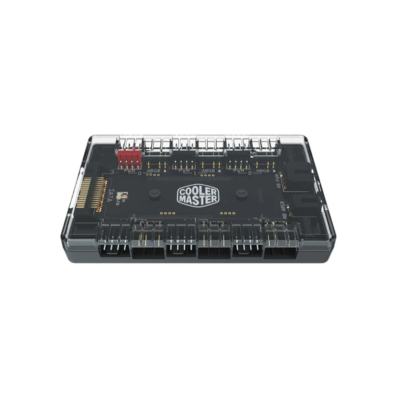 Cooler Master MFX-ZHHN-1NNN6-R1 Cm Masterfan Argb & Pwm 6 Ports Hub  (2Y) - Image 4