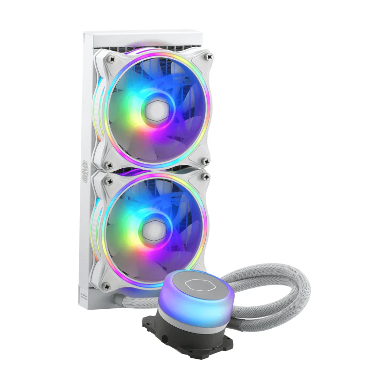 Cooler Master MLX-D24M-A18PW-R1 CM MASTERLIQUID ML240 ILLUSION ARGB ARGB WHITE (3Y) - Image 2