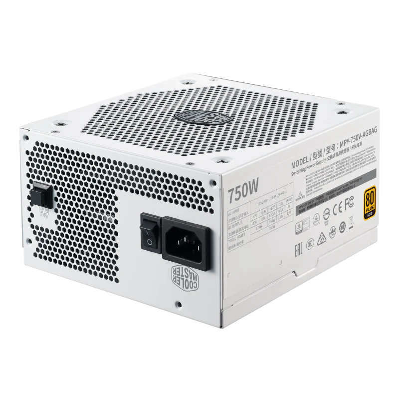 Cooler Master MPY-750V-AGBAG-UK CM V GOLD V2 750 Full Modular White PSU (10Y) - Image 4