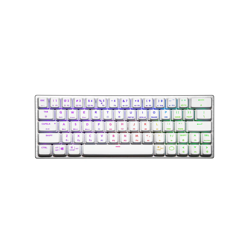 Cooler Master SK-622-SKTM1-US Cm Sk622 Rgb Mechanical Brown Bt Keyboard White (2y) - Image 2