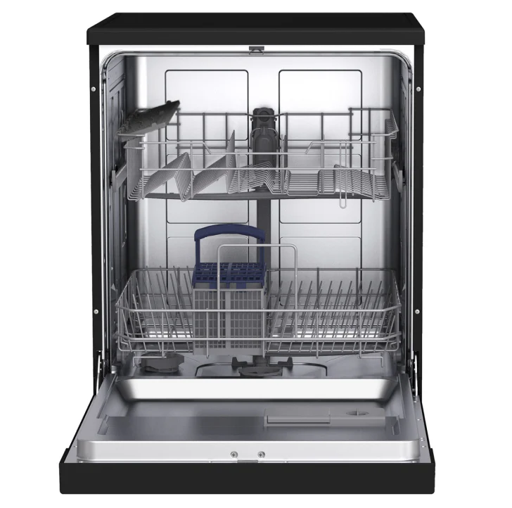 Tecno Uno TDW 120 P / BK Disherwasher Black 12 Setting TDW 120P - Image 3
