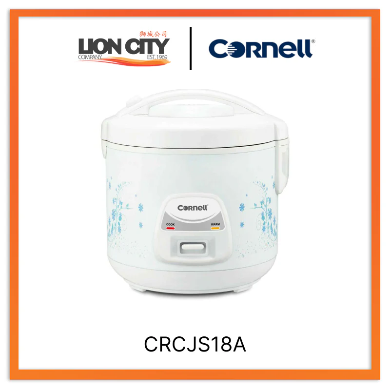 Cornell 1.8L Jar Rice Cooker CRCJS18A