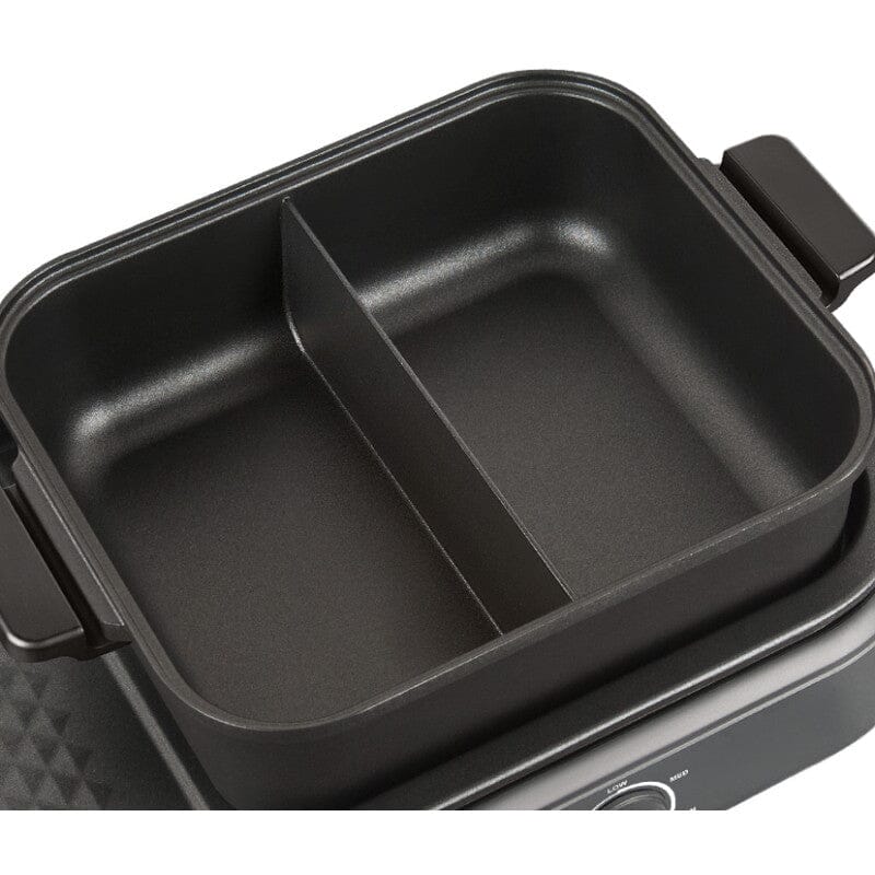 Cornell 2-in-1 Steamboat BBQ Non-Stick Grill Hotpot Set (Dual Pot) CCGEL118DT - Image 3