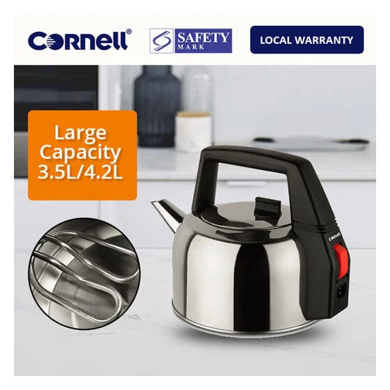 Cornell 4.2L Food Grade Stainless Steel Kettle CSK420 - Image 3