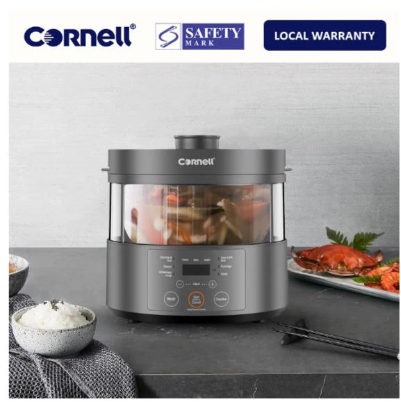 Cornell Steam Multi Cooker, Low Carb Rice Cooker and Waterless Soup Function CSMC300L - Image 4