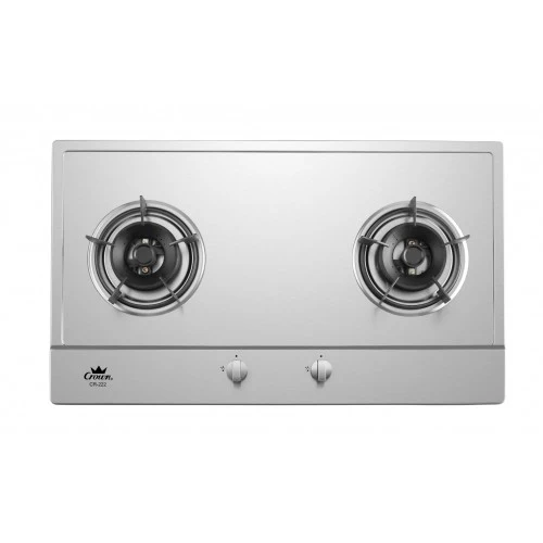 Crown CR-222 / CR-2 STAINLESS STEEL BUILT-IN GAS Stove Hob - Image 2