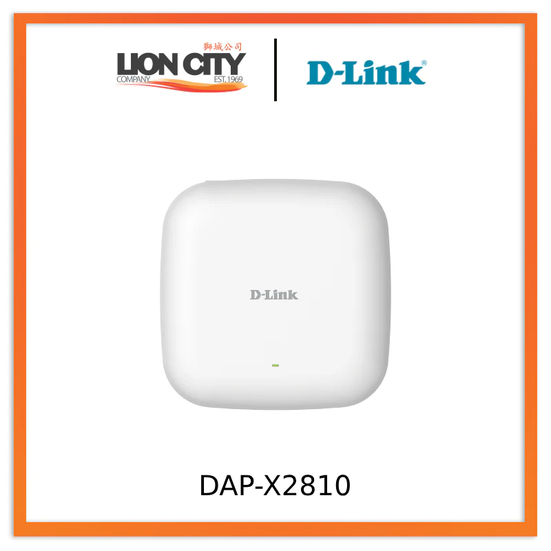 D-Link DAP-X2810 Nuclias Connect AX1800 Wi-Fi 6 Access Point "PRE-ORDER ONLY"