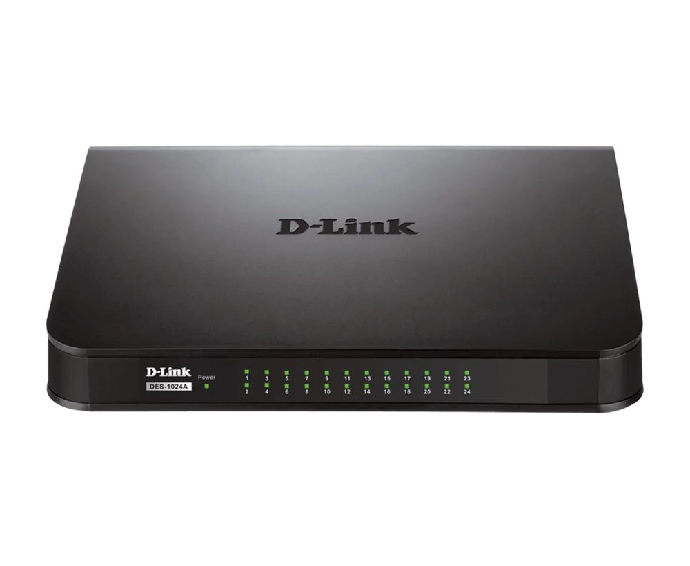 D-Link DES-1024A 24-Port 10/100 Mbps Unmanaged Desktop Switch "PRE-ORDER ONLY"