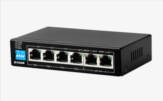 D-Link DES-F1006P-E 6-Port Unmanaged PoE Switch "PRE-ORDER ONLY" - Image 2