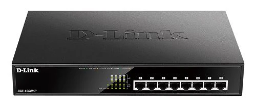 D-Link DGS-1008MP 8-Port PoE Desktop Switch "PRE-ORDER ONLY" - Image 3