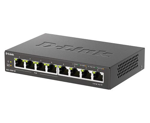 D-Link DGS-1008P 8-Port Desktop Switch with 4 PoE Ports "PRE-ORDER ONLY" - Image 4